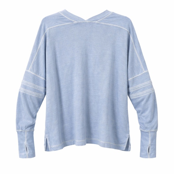 Free People All Star Layer Tee | Soft Sporty Off-Duty Athleisure Chic | Small - Picture 5 of 8